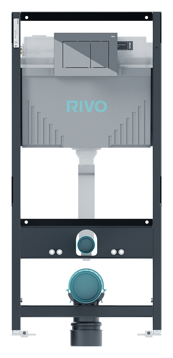 Комплект RIVO Set A + Touch Line, хром глянцевый